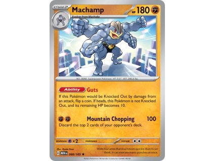 068/165 Machamp (151) (varianta reverse holo)