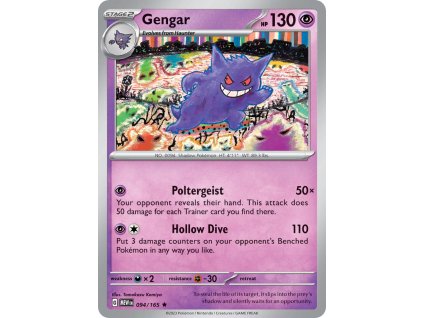 094/165 Gengar (151) (varianta reverse holo)