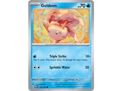 118/165 Goldeen (151) (varianta reverse holo)