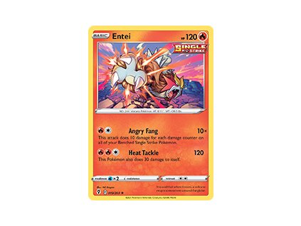 019/203 Entei (Evolving Skies) (varianta reverse holo)