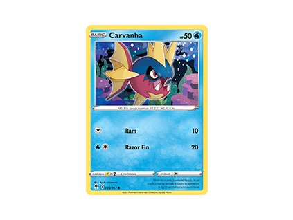 035/203 Carvanha (Evolving Skies) (varianta reverse holo)