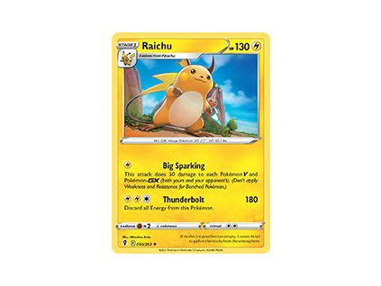 050/203 Raichu (Evolving Skies) (varianta reverse holo)