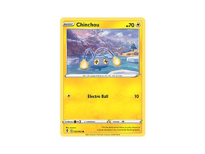 052/203 Chinchou (Evolving Skies) (varianta reverse holo)