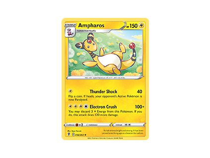 056/203 Ampharos (Evolving Skies) (varianta reverse holo)