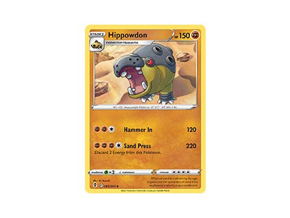 085/203 Hippowdon (Evolving Skies) (varianta reverse holo)