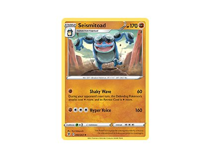 090/203 Seismitoad (Evolving Skies) (varianta reverse holo)