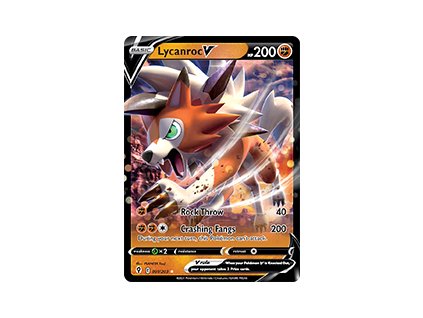 091/203 Lycanroc V (Evolving Skies) (varianta holo)