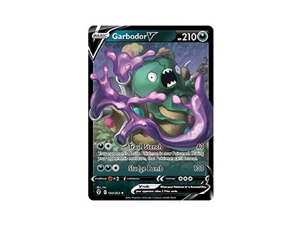 100/203 Garbodor V (Evolving Skies) (varianta holo)