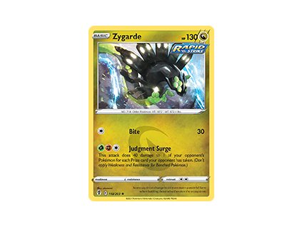 118/203 Zygarde (Evolving Skies) (varianta reverse holo)