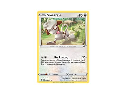 128/203 Smeargle (Evolving Skies) (varianta reverse holo)