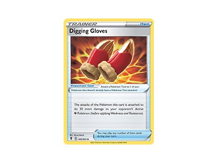 145/203 Digging Gloves (Evolving Skies) (varianta reverse holo)