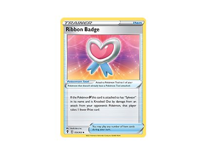 155/203 Ribbon Badge (Evolving Skies) (varianta reverse holo)