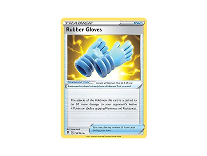 156/203 Rubber Gloves (Evolving Skies) (varianta reverse holo)