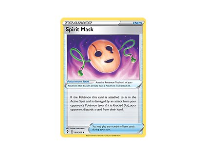 160/203 Spirit Mask (Evolving Skies) (varianta reverse holo)