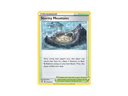 161/203 Stormy Mountains (Evolving Skies) (varianta reverse holo)
