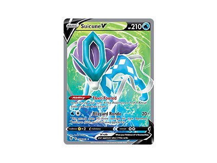 173/203 Suicune V (Evolving Skies) (varianta holo)