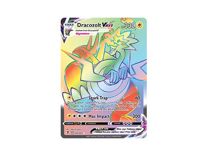 210/203 Dracozolt VMAX (Evolving Skies) (varianta holo)