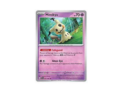 037/91 Mimikyu (Paldean Fates) (varianta reverse holo)