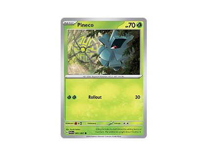 001/91 Pineco (Paldean Fates) (varianta reverse holo)