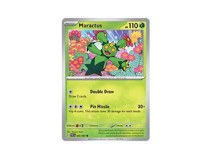 003/91 Maractus (Paldean Fates) (varianta reverse holo)