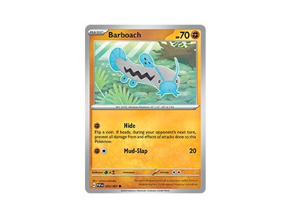 050/91 Barboach (Paldean Fates) (varianta reverse holo)