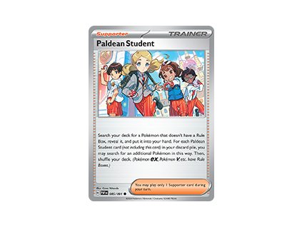 085/91 Paldean Student (Paldean Fates) (varianta reverse holo)