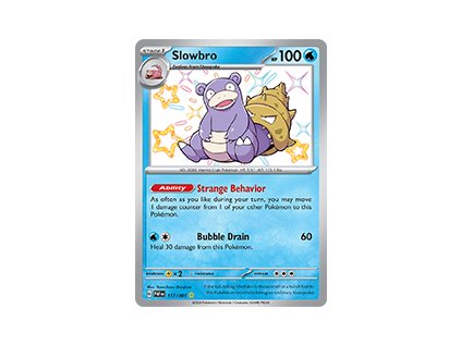 117/91 Slowbro (Paldean Fates) (varianta holo)