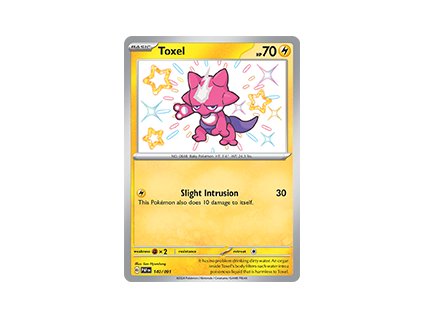 140/91 Toxel (Paldean Fates) (varianta holo)
