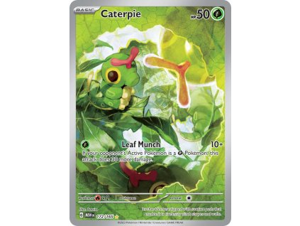 172/165 Caterpie (151) (varianta holo)