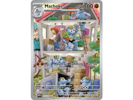 177/165 Machoke (151) (varianta holo)