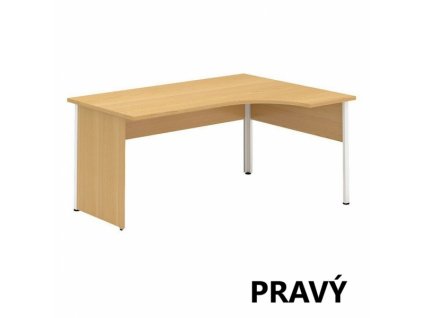 Rohový stůl levý/pravý Alfa 100 - 120x180/80