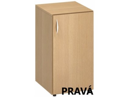 Skříň úzká levá/pravá Alfa 500 40x47x74,2 půda 2,5 cm dveře