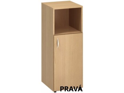 Skříň střední úzká levá/pravá Alfa 500 40x47x106,3 dveře nika