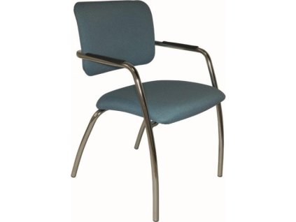 Konferenční židle OLYMP 4 NOHY ČALOUNĚNÁ