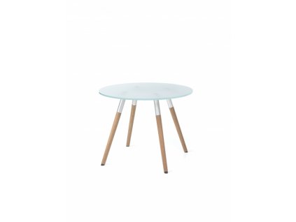 Stolek SW40, dřevěné nohy