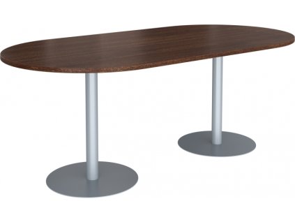 Jednací stůl ovál GEO, 200 x 100 x 75 cm