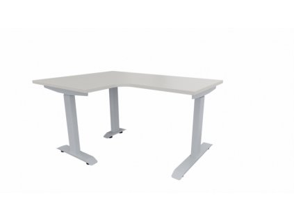 GEO elektricky výškově stavitelný stůl rohový levý/pravý 180x110/80x65-130,5