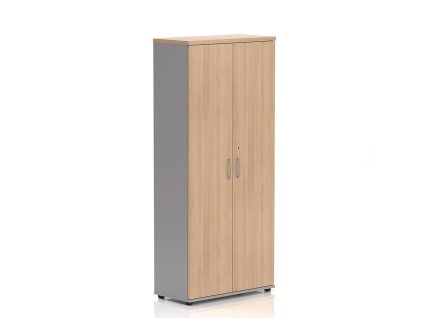 34545 2 vysoka siroka satni skrin visio lux 80 x 38 5 x 183 5 cm dub