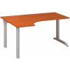 Kancelářský stůl Alfa 300, rohový, 120 x 180/80 cm, levý/pravý