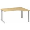 Kancelářský stůl Alfa 300, rohový, 120 x 180/80 cm, levý/pravý