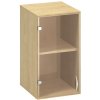 Skříň úzká nástavec levá/pravá Alfa 500 40x45,8x71,7 skleněné dveře