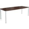 Jednací stůl ovál GEO, 220 x 99,2/80 x 75 cm
