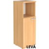 Skříň střední s dveřmi nízkými GEO, 40 x 40 x 113 cm, levá/pravá