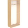 Skříň vysoká šatní s dveřmi GEO, 80 x 40 x 183,1 cm