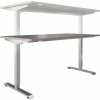 Elektricky výškově stavitelný stůl GEO, 120 x 80 x 65 - 130,5 cm