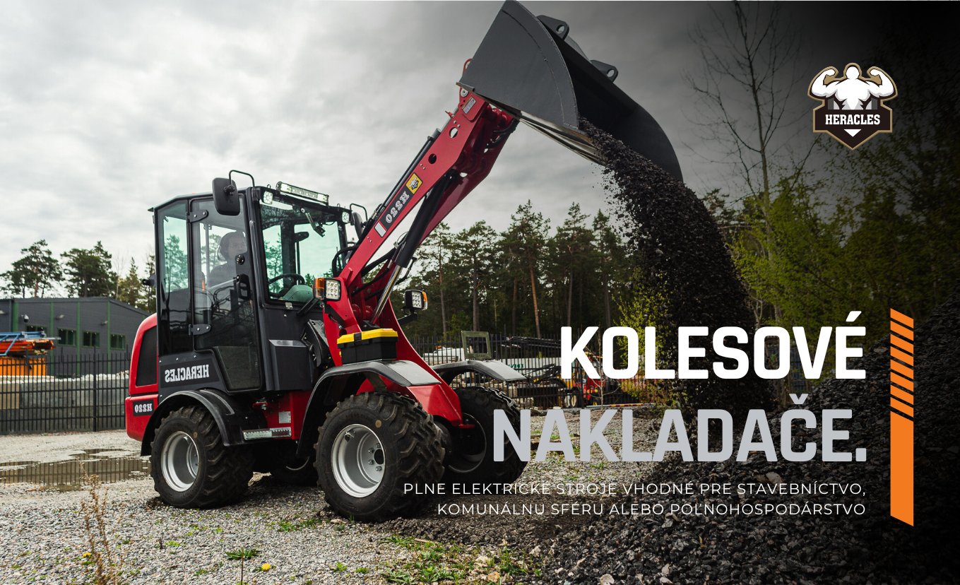 Kolesové nakladače Heracles