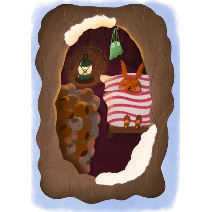 30 Šikovná veverka