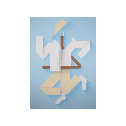 Hekal Dobre rano pana Paska 30x40