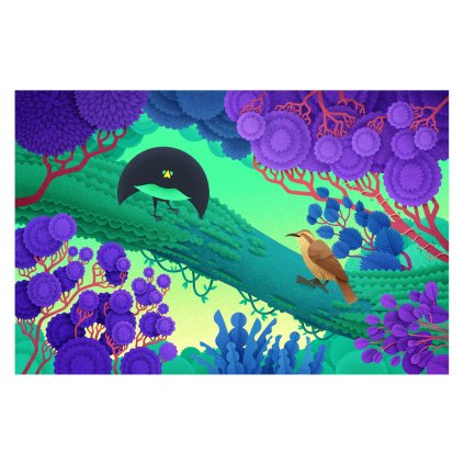 Sobon Dancing Bird of Paradise 40x30