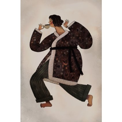 Majova Kafe v zupanu 20x30